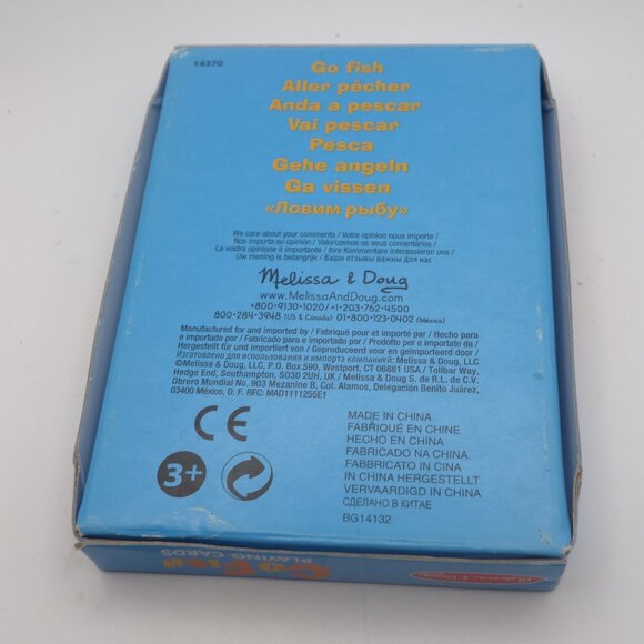 Melissa & Doug Go Fish Playing Cards 14370 Still in Plastic - Picture 6 of 16